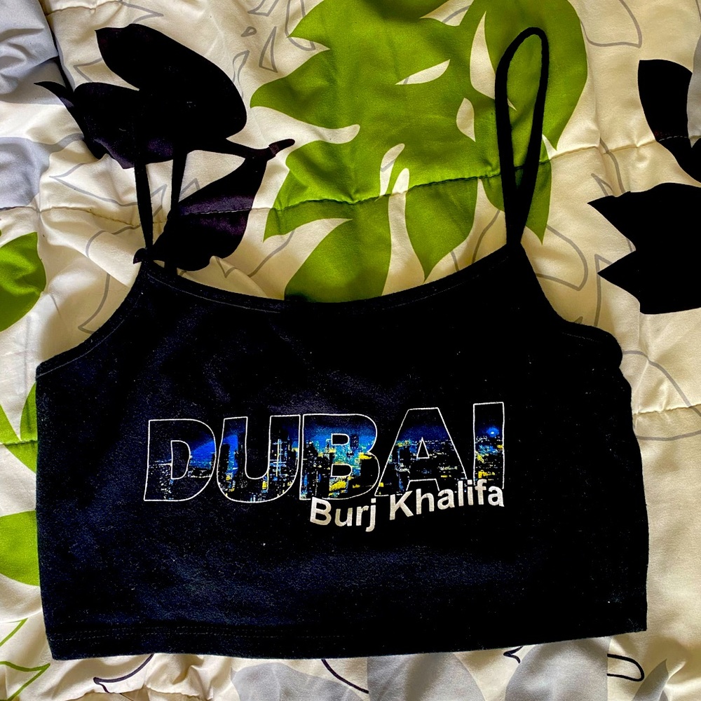 “Dubai” Women’s Cropped Tank Top